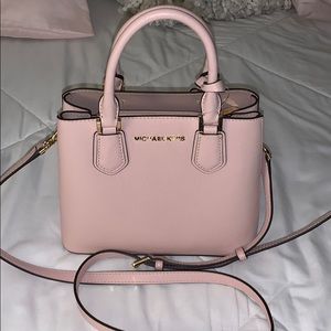 Michael Kors Adele Pink Crossbody